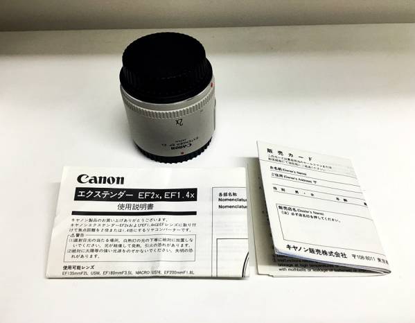 CANON キャノン EXTENDER エクステンダー EF 1.4x III ＊27 EXTENDER