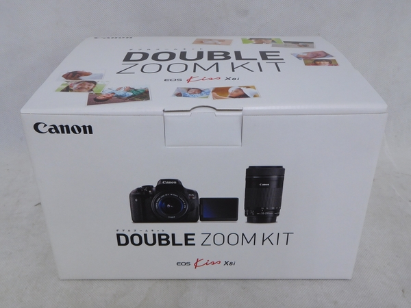 新品 CANON EOS Kiss X8i ダブルズームキット カメラ N1985443 新品 CANON EOS Kiss X8i ダブルズームキット カメラ N1985443