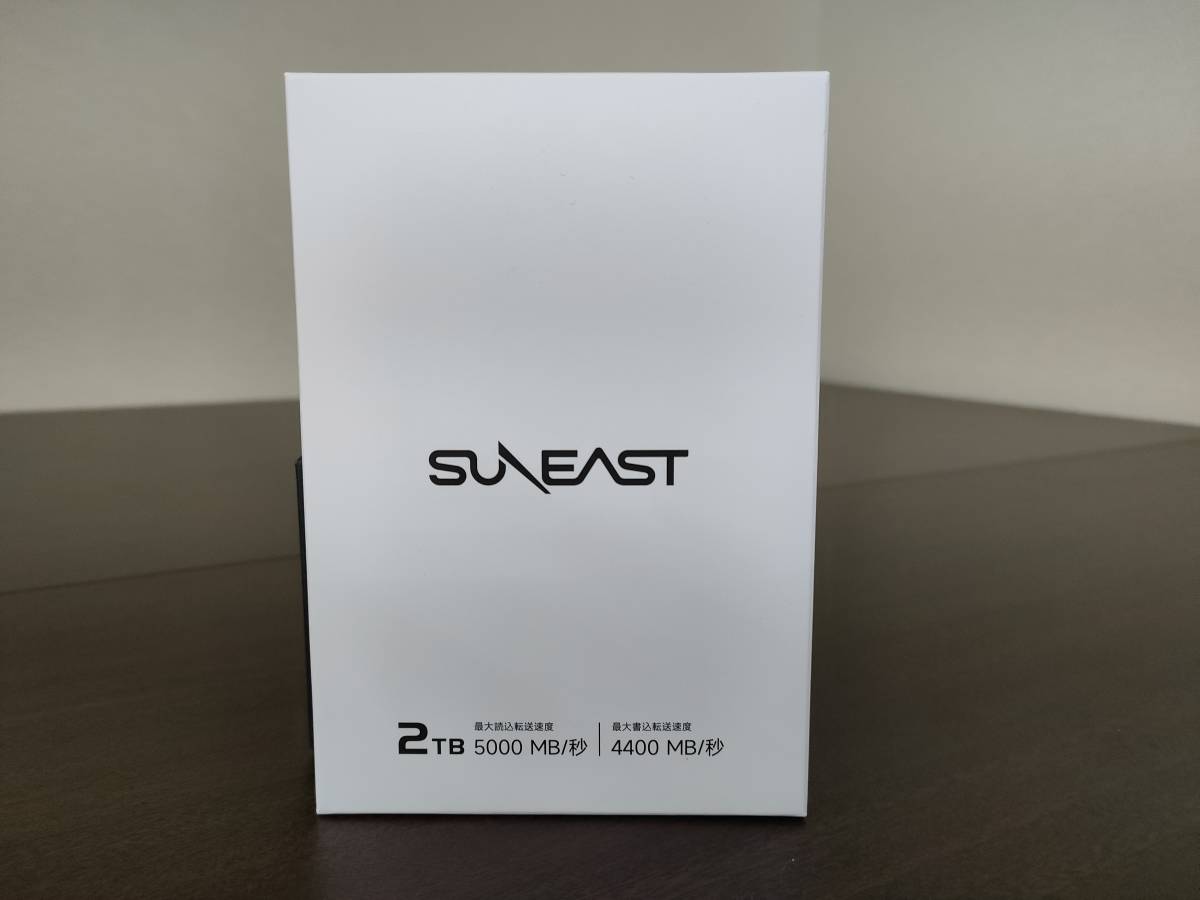 SUNEAST 2TB NVMe SSD PCIe Gen 4.0×4 (最大読込: 5，000MB/s 最大書