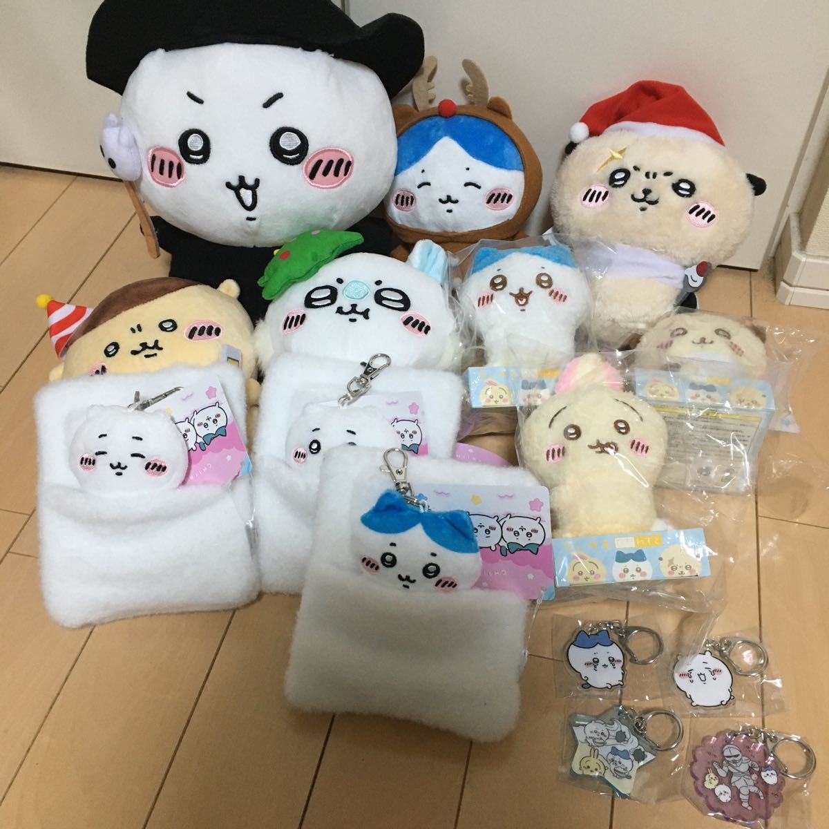 ちいかわ おふとんリールパスケース ぬいぐるみ おふとんリールパス 