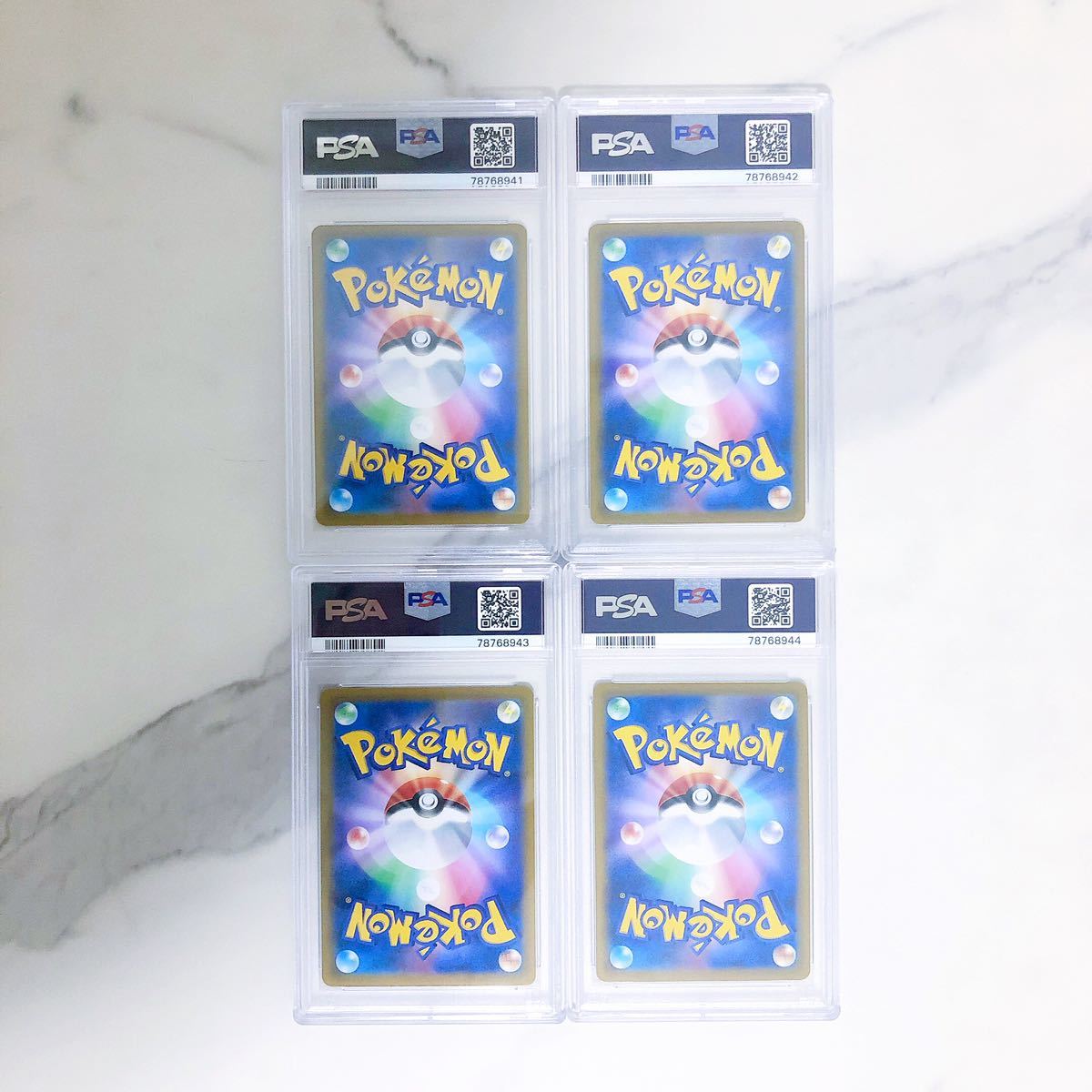 PSA10連番】シャワーズ サンダース ブースター chr
