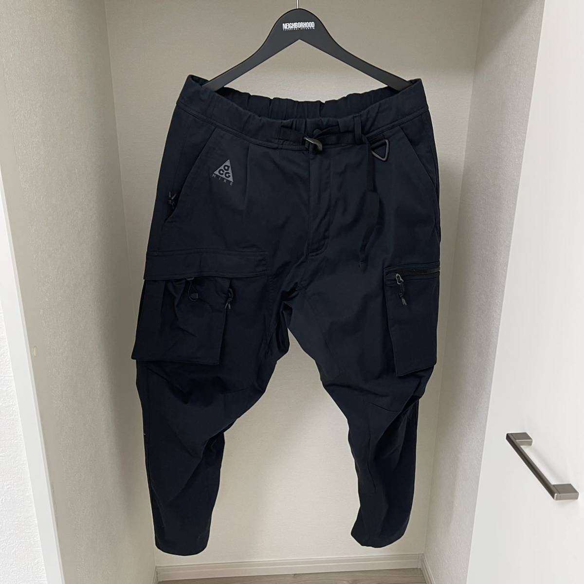 中古品 ナイキエーシージー NIKE ACG 19SS WOVEN CARGO PANTS ウーブン