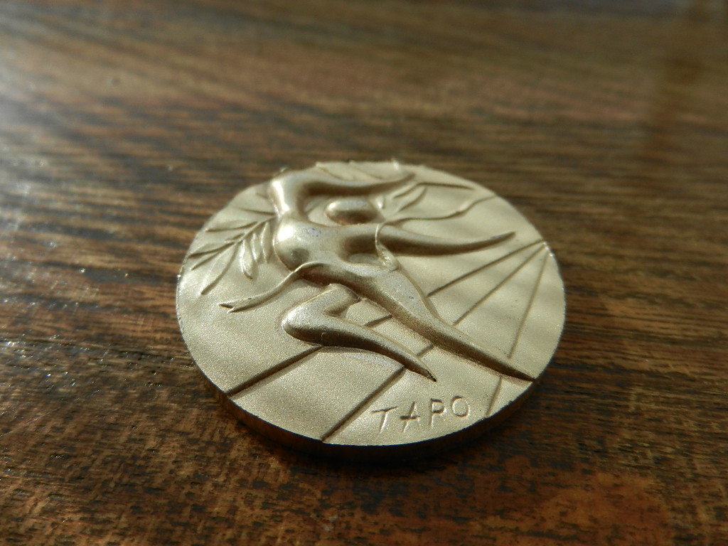 ミュンヘンオリンピック メダル 純銀 岡本太郎 TARO 1972年 OLYMPISCHE