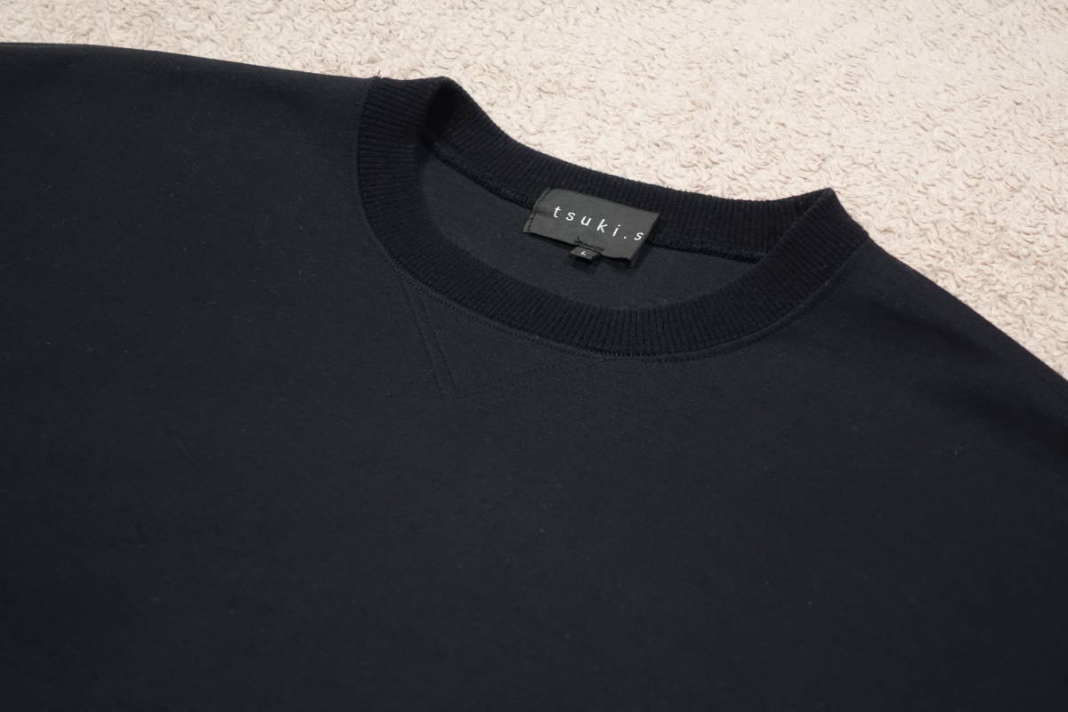 tsuki.s　エアジャージクルーネック　スウェット　ツキドットエス　District UNITED ARROWS　ディストリクトユナイテッドアローズ