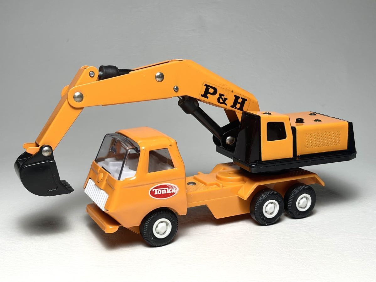 Tonka ／ トンカ P&H ショベルトラック 建設機械 重機 ブリキ 日本製 