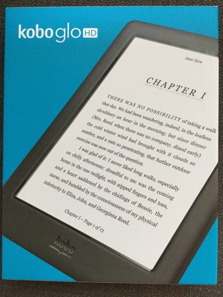 Rakuten　kobo kobo glo 電子書籍リーダー　新品未開封 ◇新品・未開封◇ 電子書籍リーダー Kobo Glo HD 電子ブックリーダー