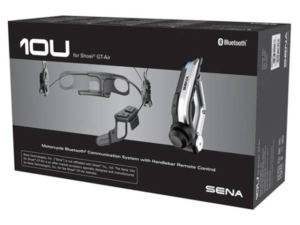 送料無料 SENA セナ 10U SHOEI GT-AIR GTエアー 国内正規品