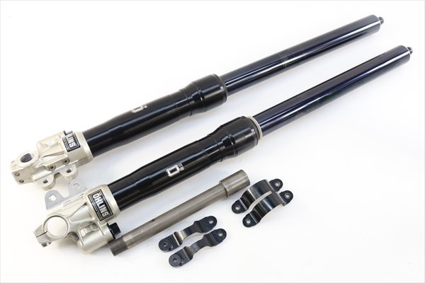1円スタート:ZRX1200R[05社外OHLINS オーリンズ フロントフォーク 打刻 