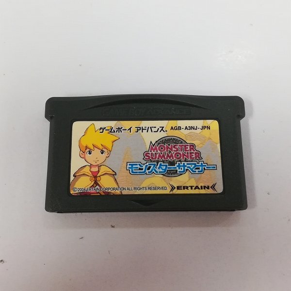 gH864x [箱説有] ハガキ付 GBA ソフト モンスターサマナー MONSTER