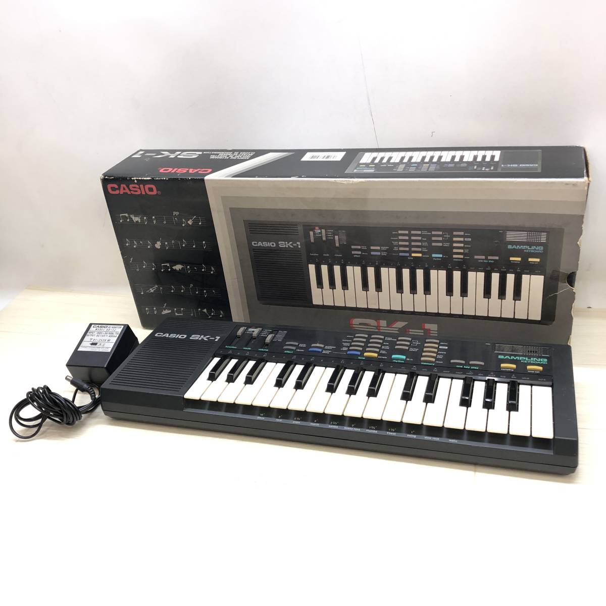 ♪CASIO カシオ SK-1 サンプリングキーボード 電子ピアノ 鍵盤楽器 