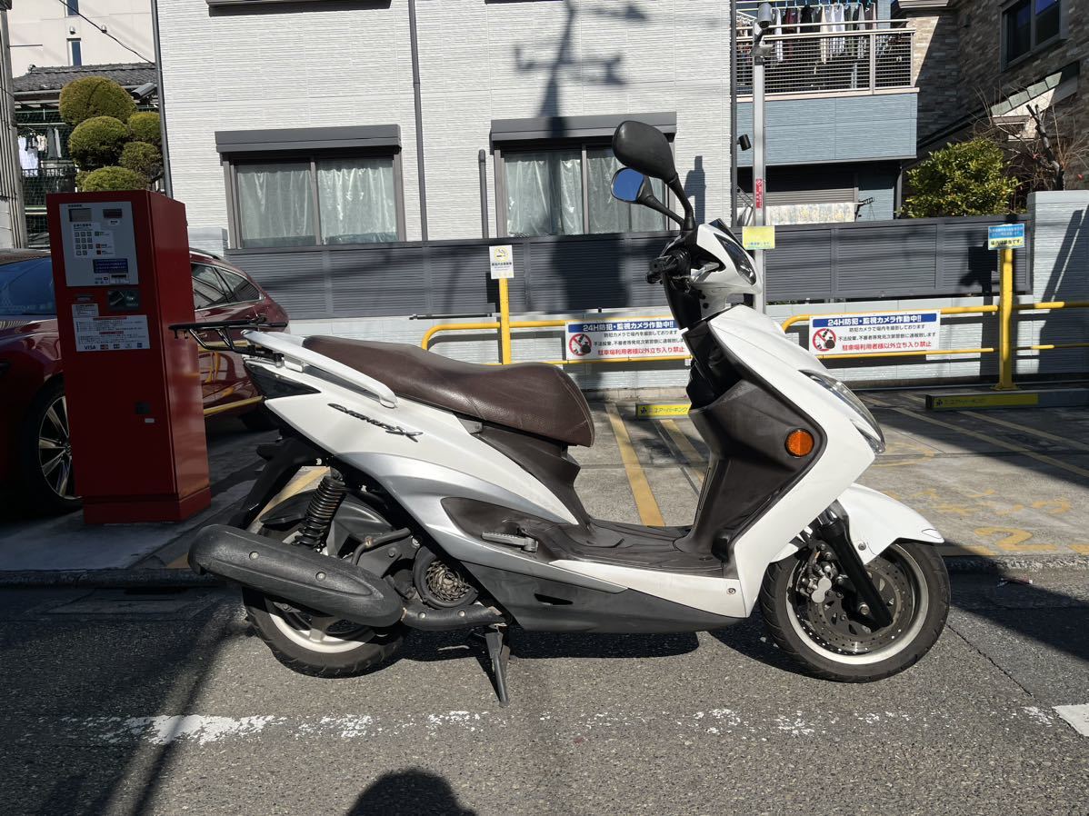 お話し中！ヤマハ シグナスX SE44J 125ccスクーター 通勤快速 SE44J シグナスX 125cc YAMAHA ヤマハ Uber オシャレ おしゃれ原付