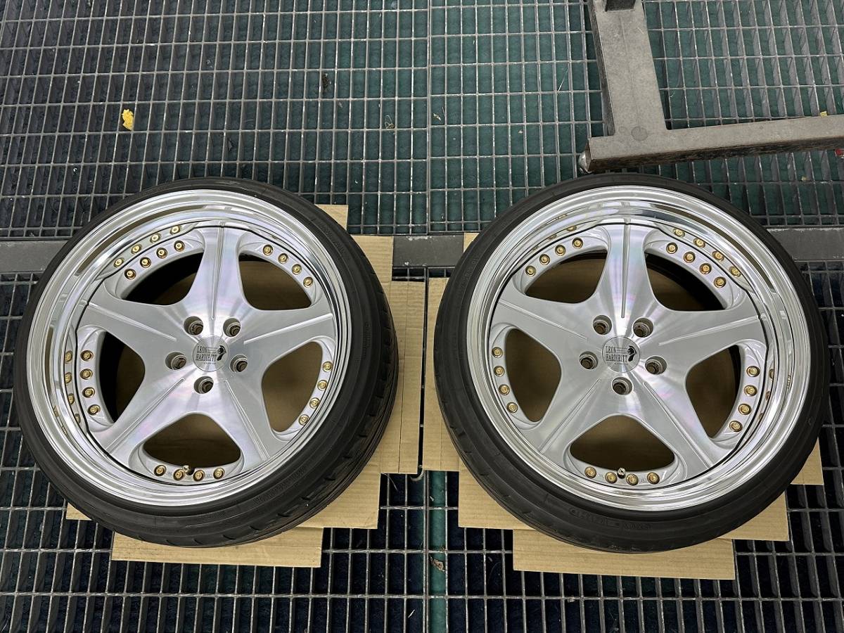 レオンハルト オルデンCV 19インチ10.5J+13 P.C.D114.3 LO 深リム 2本
