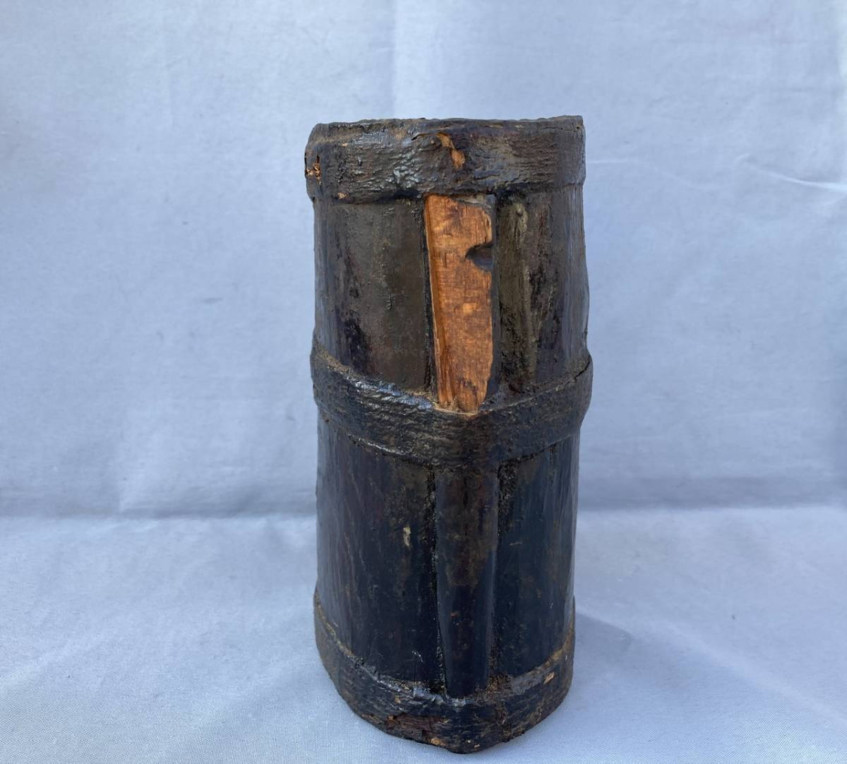 漆桶　花入　花器　民藝　古民具　古道具_4