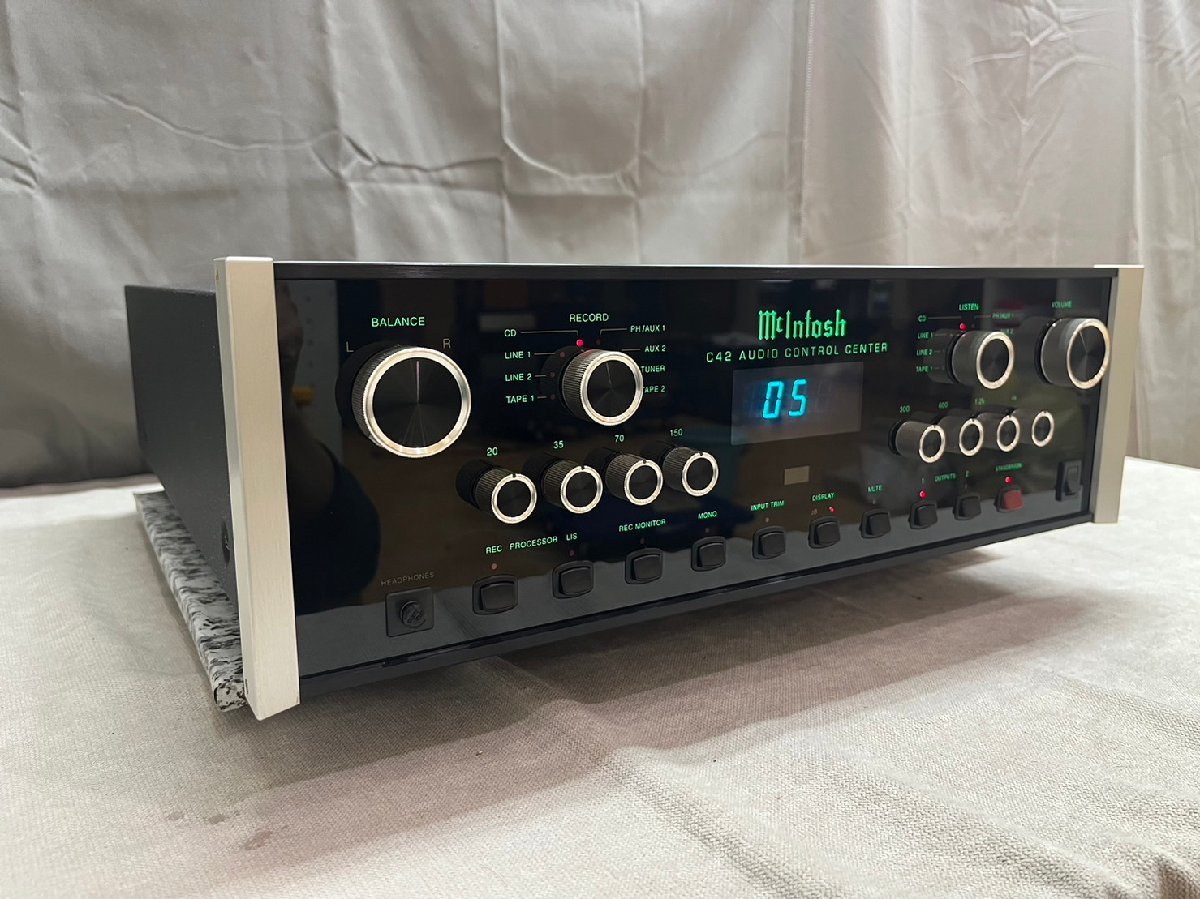 0672 中古品 オーディオ機器 プリアンプ McIntosh C42