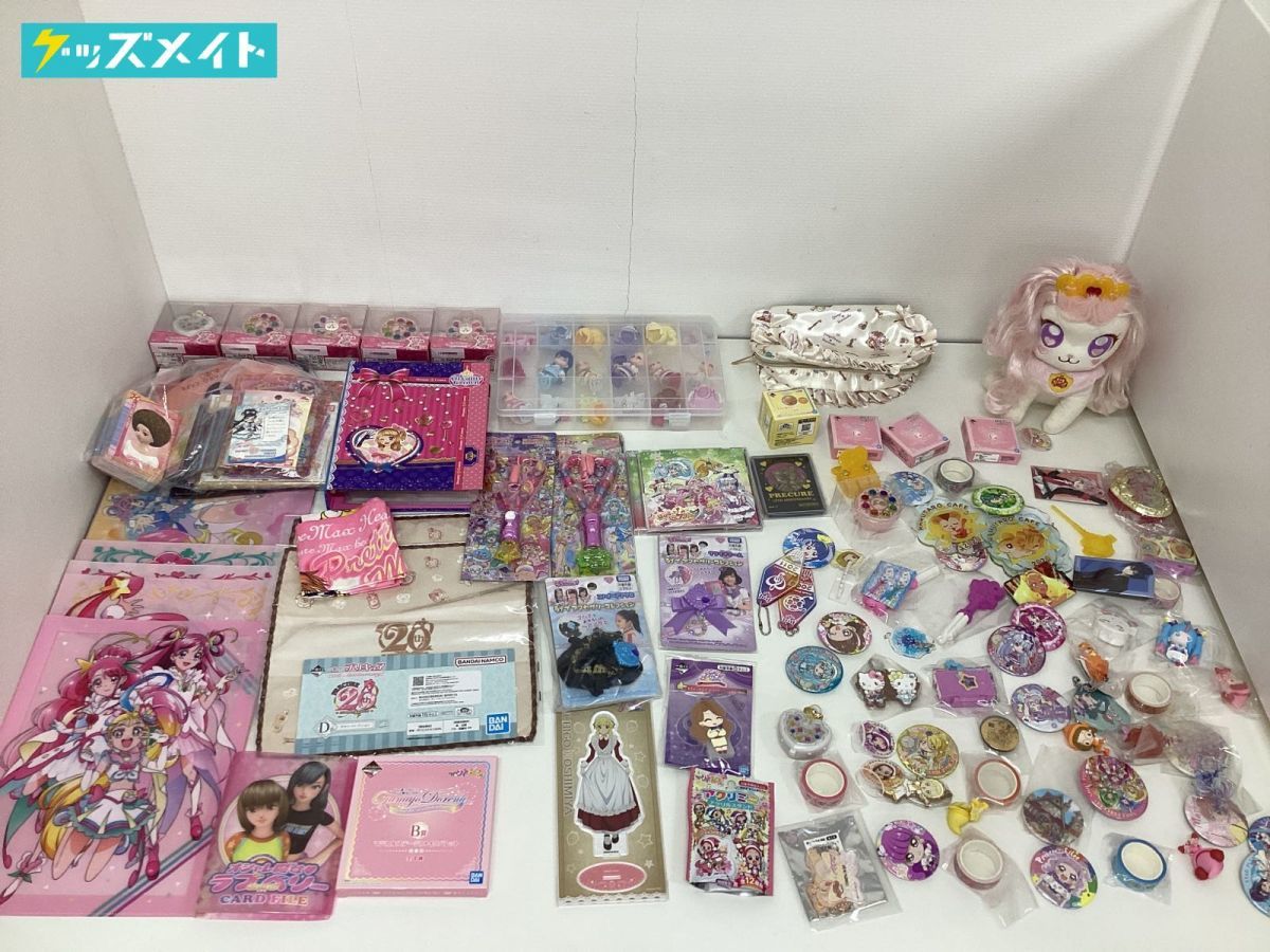 現状】 アニメグッズ 女児系 まとめ売り プリキュアシリーズ、アイカツ 