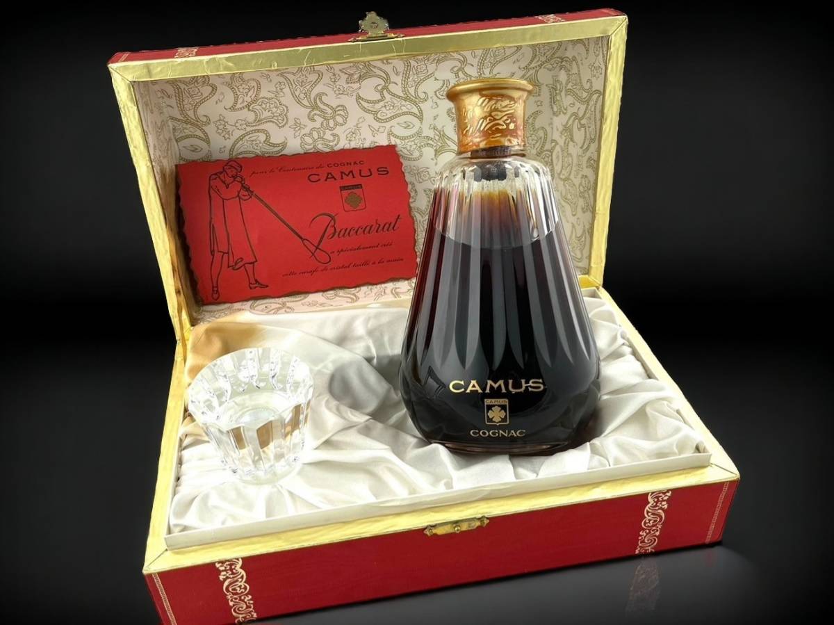 1M4☆ブランデー/700ml☆ CAMUS カミュ BACCARAT バカラ クリスタル