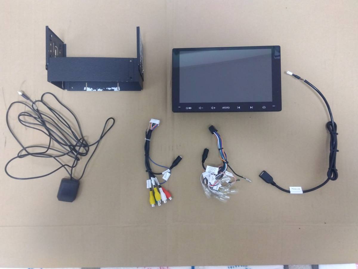 9インチ] ATOTO A6 PFダブルDIN Androidカーステレオ 中古品(メーカー
