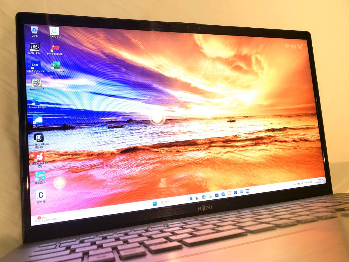 大画面17インチ 富士通 LIFEBOOK FMVN77E3G NH77/E3 ◇高性能 AMD