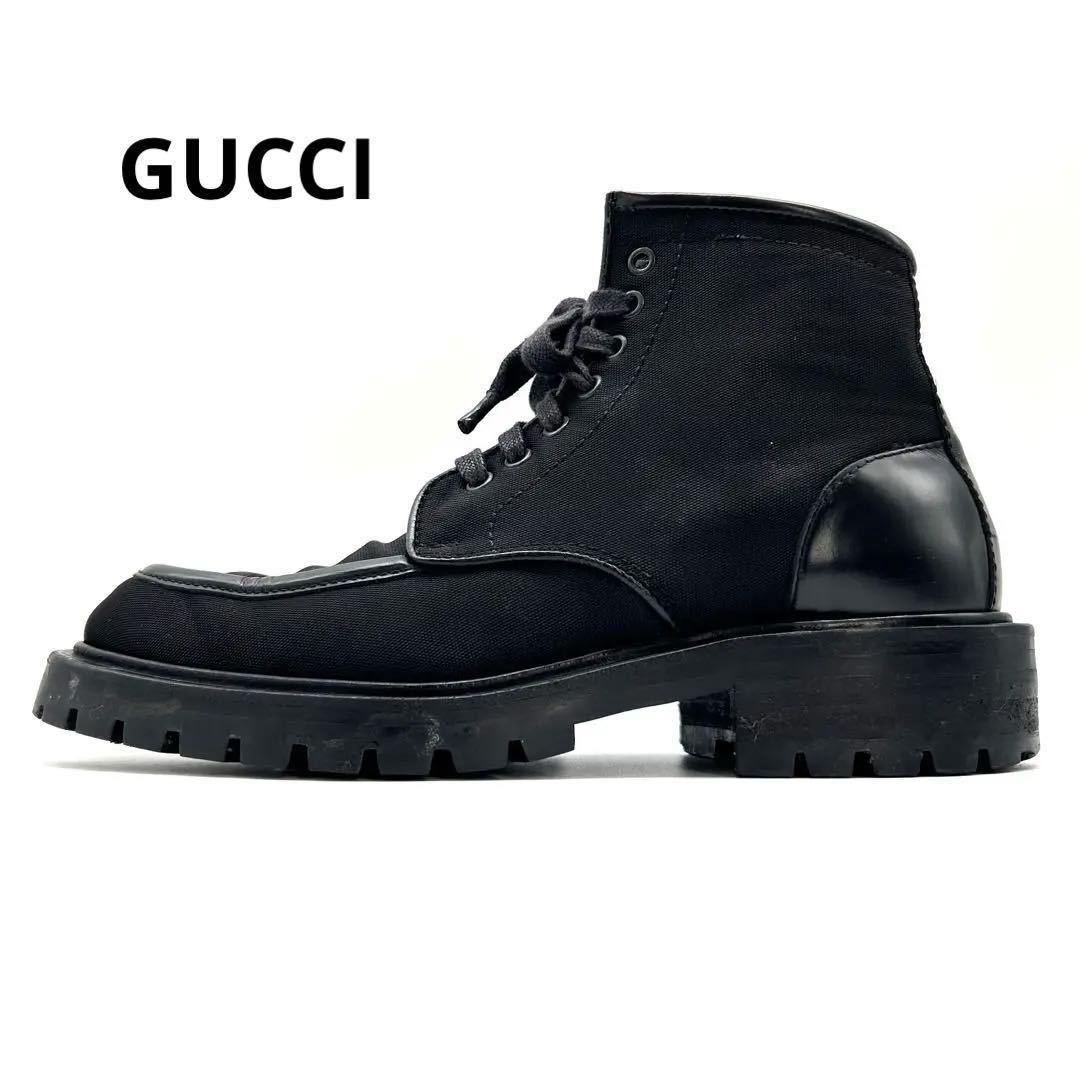 1円 【美品】 GUCCI グッチ 【圧倒的高級感】 ブーツ スニーカー 