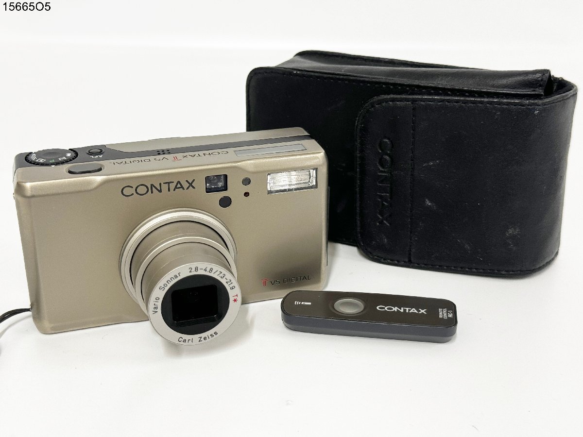 ジャンク扱い CONTAX コンタックス TVS コンパクトカメラ 動作未確認