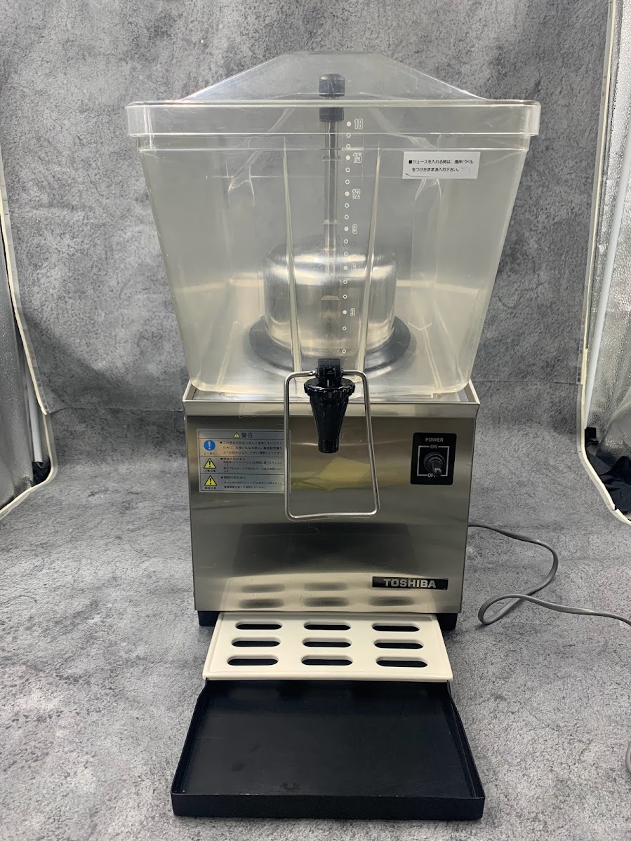 TOSHIBA ジュースディスペンサー JD-18J1 】コールドドリンクサーバー