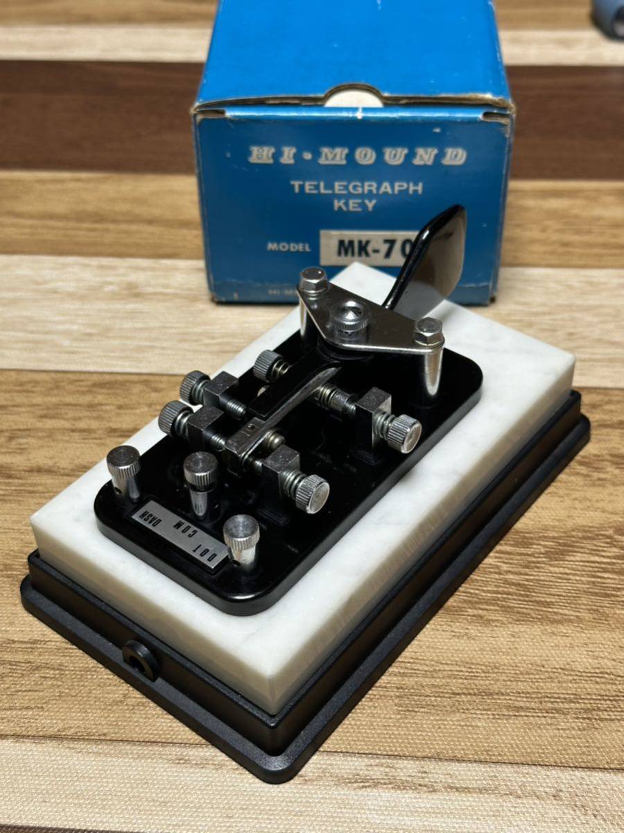 HI-MOUND(ハイモンド) MK-702 横振り電鍵 バクキー マニュピレーター