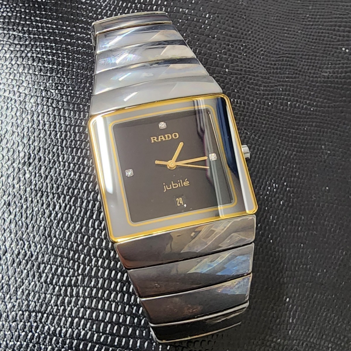 1円スタート!!// RADO DIASTAR jubile ラドー 152.0332.3 Quartz