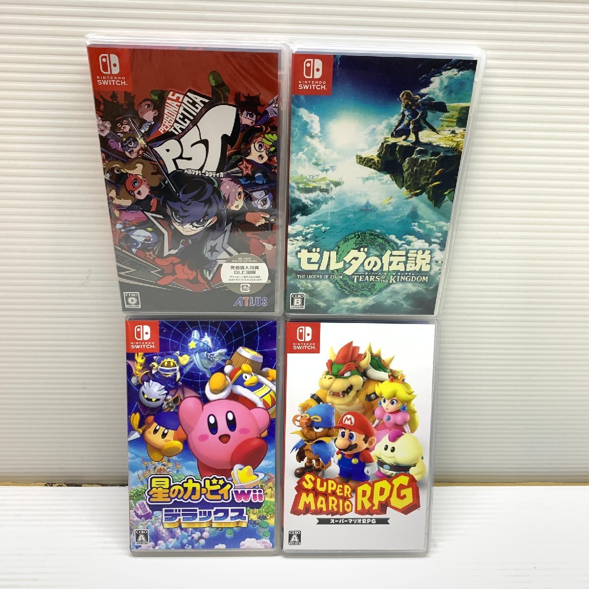 MIN【現状渡し品】 MSMG Switch/PS5 ゲームソフトまとめセット 星の