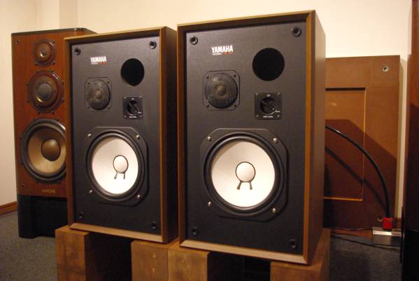 ☆YAMAHA ヤマハ NS-451 オールアルニコ スピーカー メンテ済
