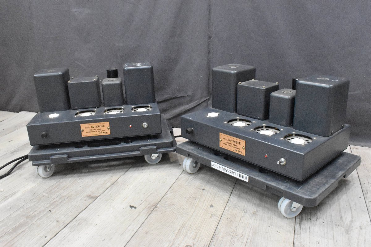 ◇複p615 現状品 SUN AUDIO サン オーディオ パワーアンプ SV-300BTE ペア 2個口発送_1