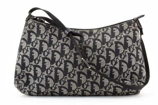 1円 Christian Dior クリスチャンディオール トロッター キャンバス  