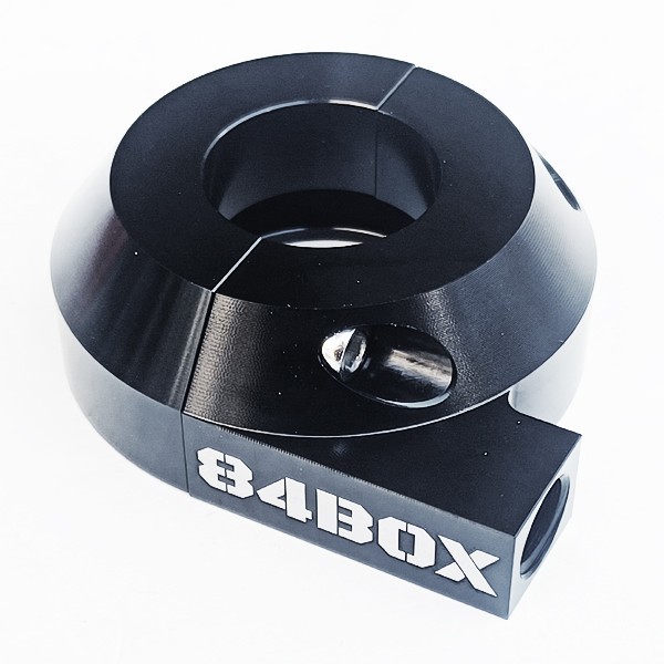 84BOX 84ボックス 黒 アルミ製 スロットル ホルダー GS400 GS425