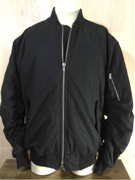 未使用/即完売☆H&M fearofgod袖ギャザーMA1フライトジャケットL