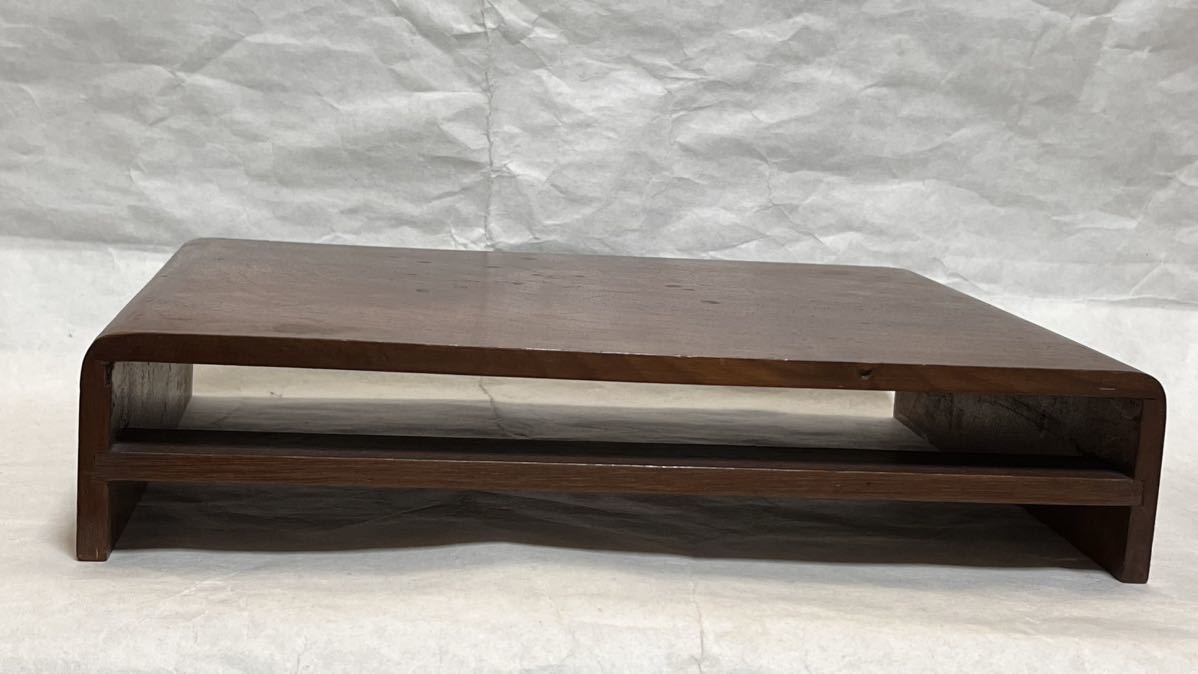 飾り台 島桑　江戸指物　美しき吟面　_3