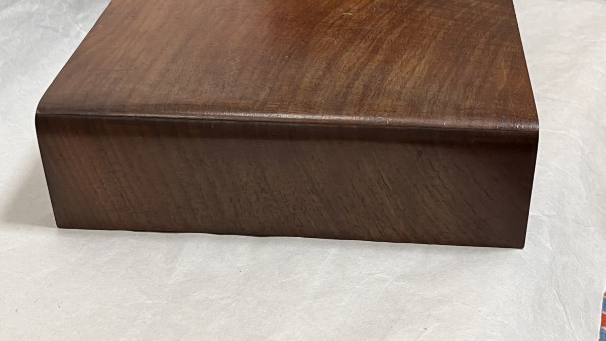 飾り台 島桑　江戸指物　美しき吟面　_5