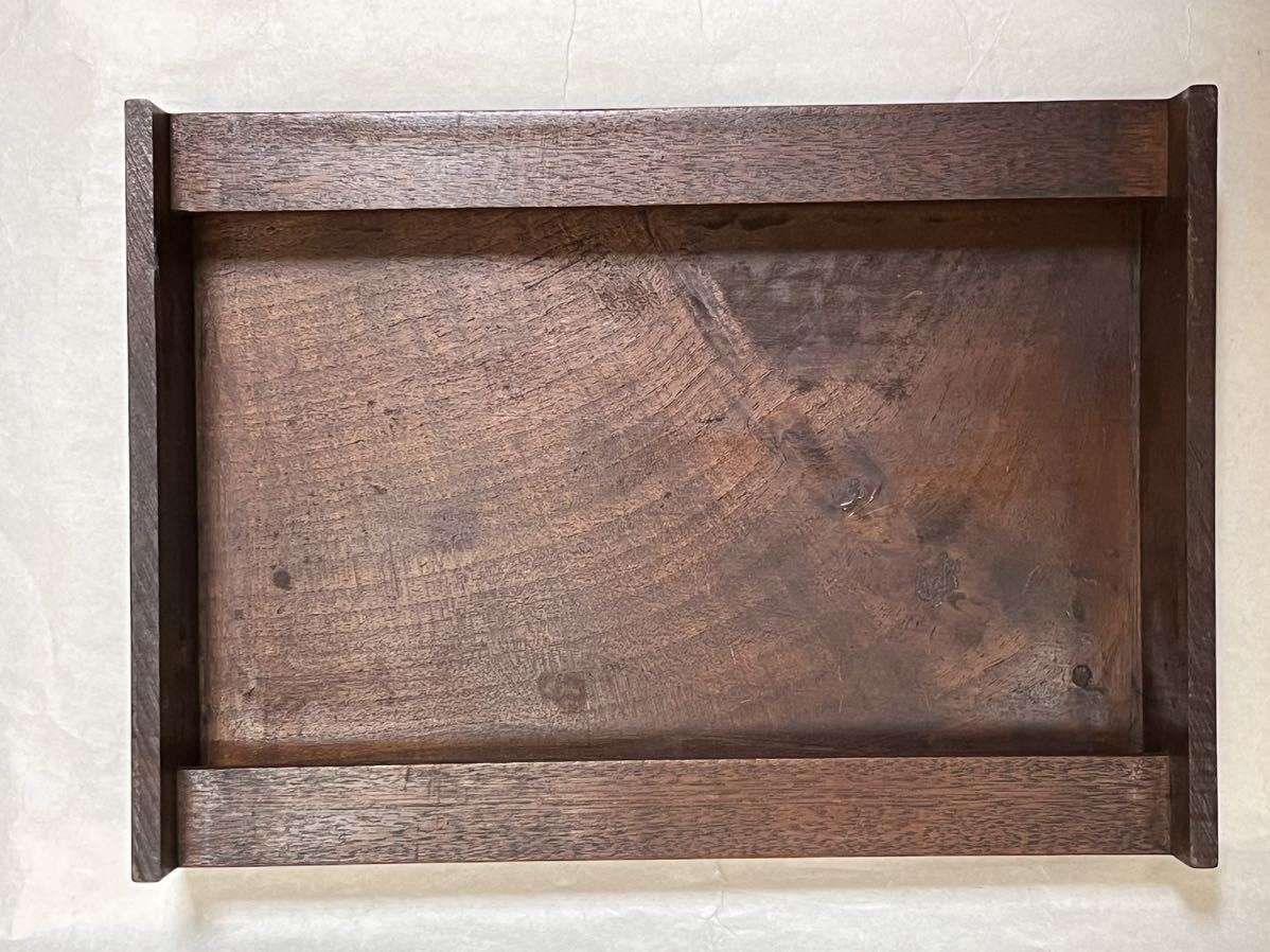 飾り台 島桑　江戸指物　美しき吟面　_7