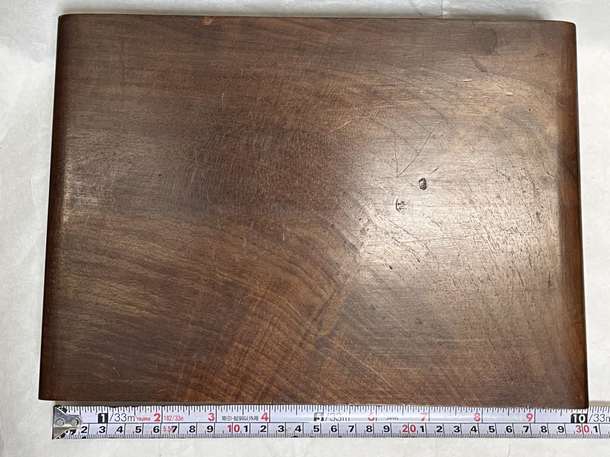 飾り台 島桑　江戸指物　美しき吟面　_8