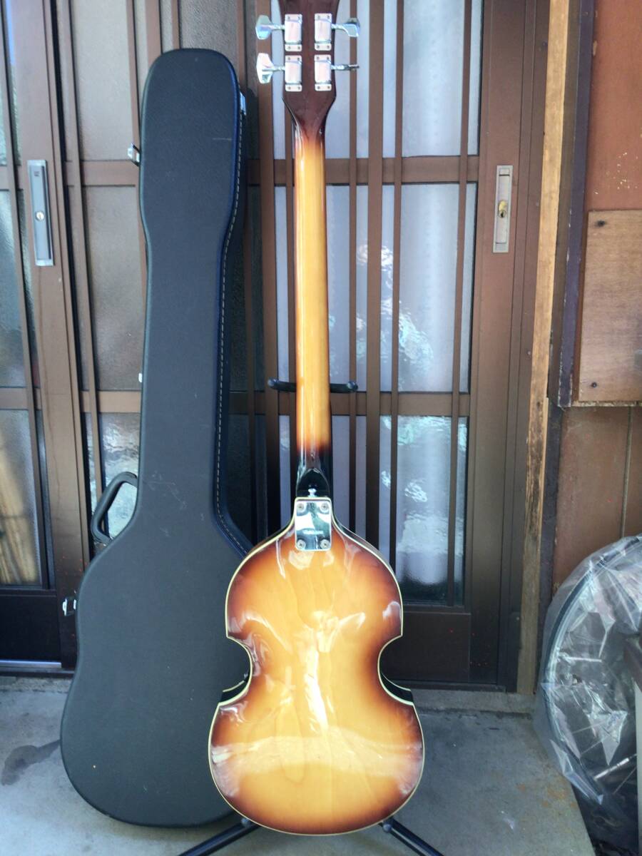 グレコ　ヴィオリンタイプベースギター音出し確認済み_2