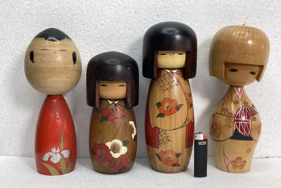 創作こけし 近代こけし はじめ作 卯三郎 こけし 高さ 約20〜25cm 郷土
