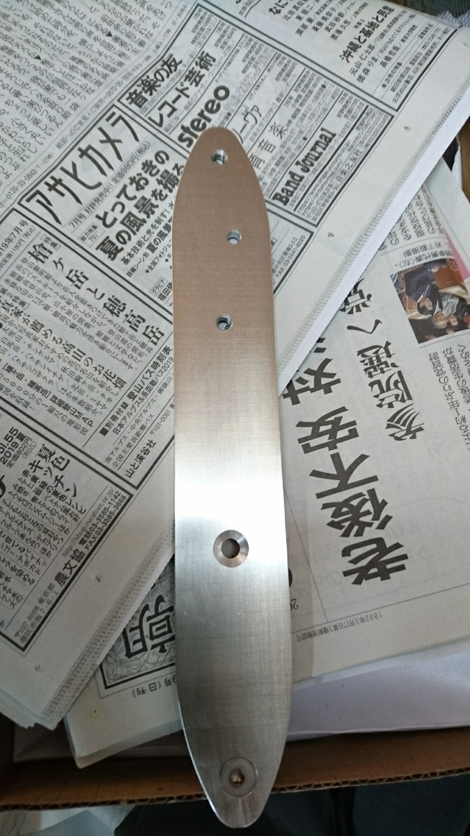 ユーノスロードスターNAエクステンション ミラーブラケット テンパーステーです。 材料費高騰の為値上げしました。 _2