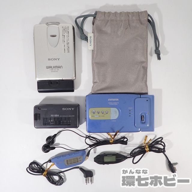 1UH7◇ソニー アイワ WM-EX2 PX820 RM-WM79E BC-9HJ ポータブル