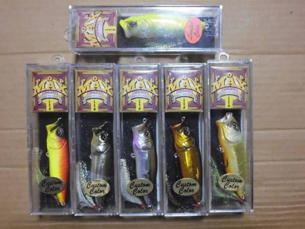 お買い得，大得価 Megabass メガバス POPMAX ポップマックス 6個セット 6色 /f29(メガバス)｜売買されたオークション情報、yahooの商品情報をアーカイブ公開 - オークファン 淡水