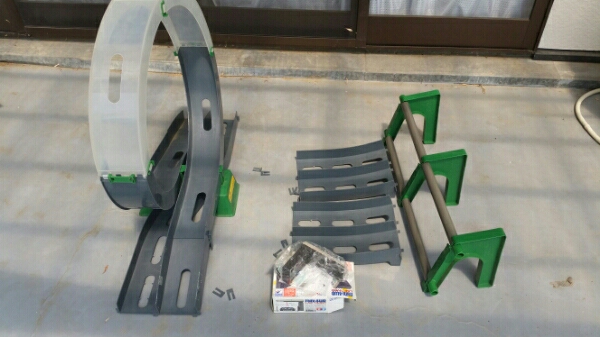 オーバルホーム ミニ四駆 □ラップタイマー付□ミニ四駆 コース3点 