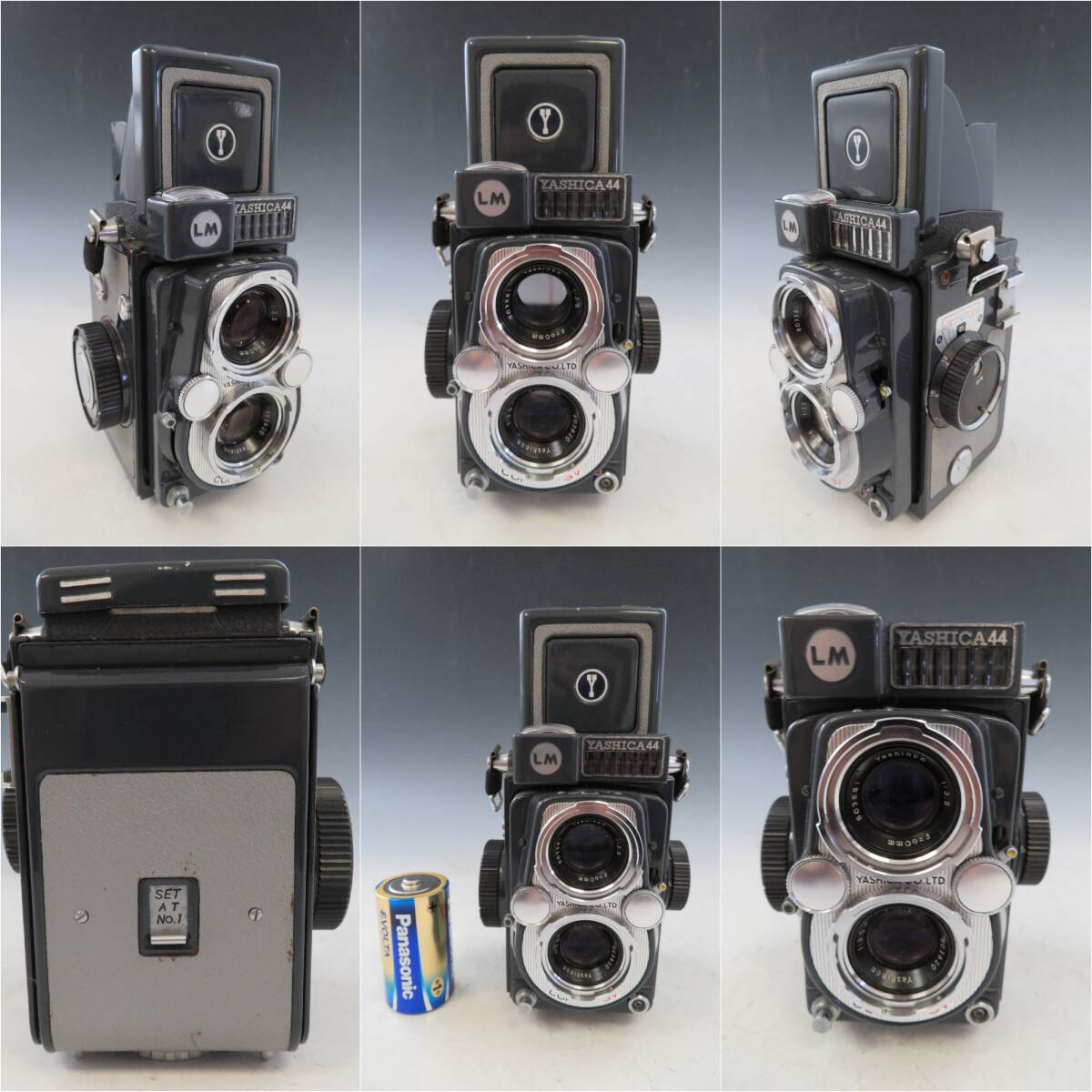 超希少☆超お買得】ヤシカ Yashica44 LM 二眼レフ コンパクト二眼 美品