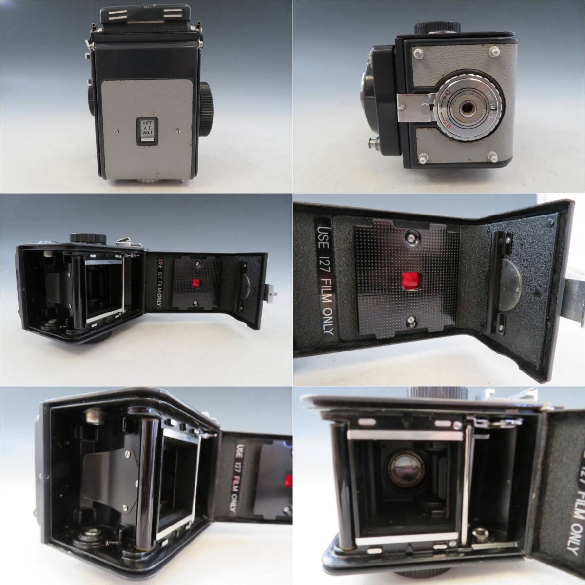 超希少☆超お買得】ヤシカ Yashica44 LM 二眼レフ コンパクト二眼 美品