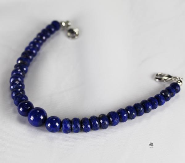 ◆雅◆ 成功と幸運。o○天然石ラピスラズリ【AAA】 男性羽織紐