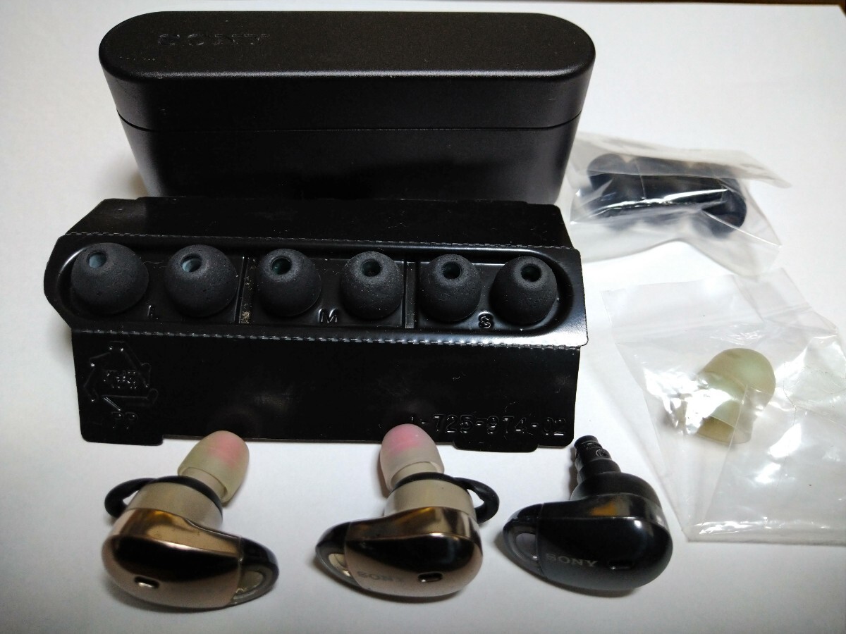 中古 SONY　WF-1000X 動作確認済み　左予備機おまけ付_1
