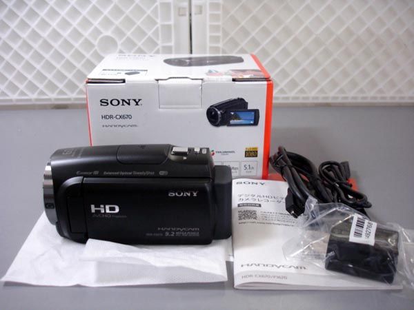★m★★SONY　ハンディカム　HDR-CX670　中古美品