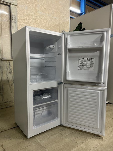 綺麗【NITORI/ニトリ 2ドア冷蔵庫 NTR-106 Nグラシア WH 106L 21年購入