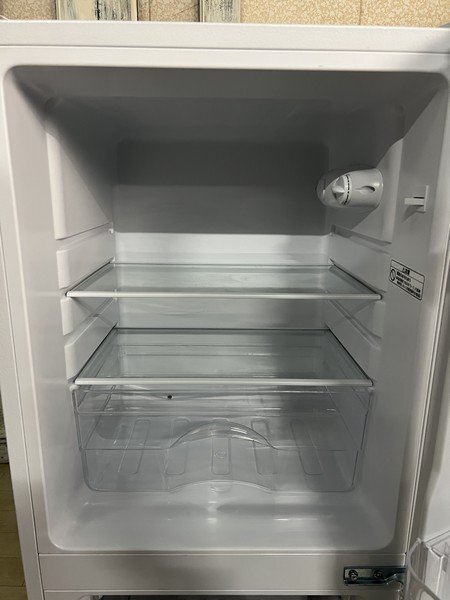綺麗【NITORI/ニトリ 2ドア冷蔵庫 NTR-106 Nグラシア WH 106L 21年購入